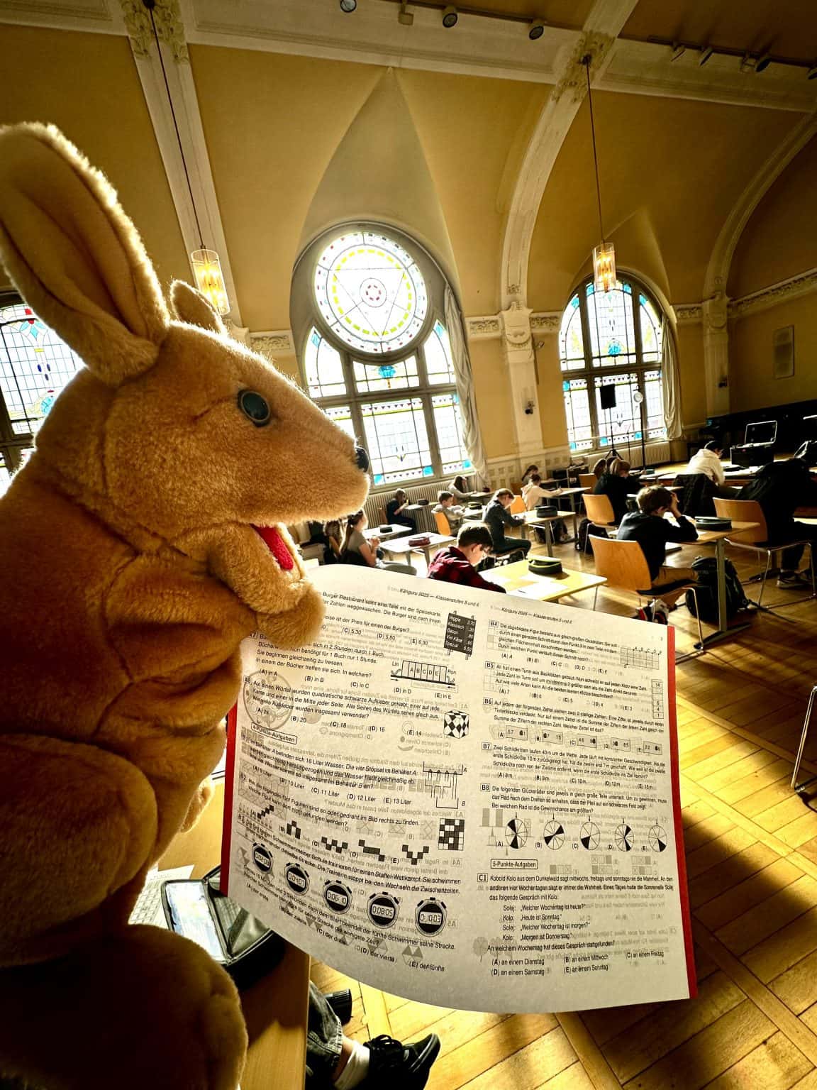 Känguru Wettbewerb Mathematik begeistert Schüler der Klassen 5-7 ...